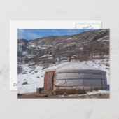 Mongolische Landschaftsfotografie Postkarte (Vorne/Hinten)