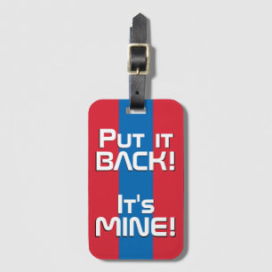 Mongolische Nationalflagge Lustig Patriotisch Gepäckanhänger