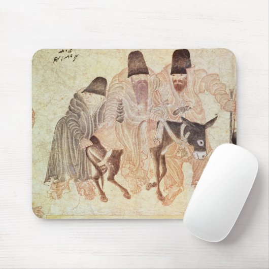 Mongolische Nomaden mit einem Esel, 15. Mousepad (Mit Mouse)