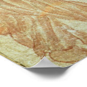 Mongolische Nomaden mit Esel aus dem 15. Jahrhunde Poster (Ecke)