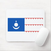 Mongolische Reich-Flagge Mousepad (Mit Mouse)