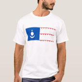 Mongolische Reich-Flagge T-Shirt (Vorderseite)