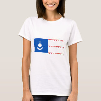 Mongolische Reich-Flagge T-Shirt