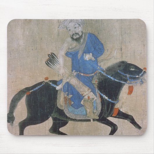 Mongolischer Bogenschütze zu Pferd Mousepad (Vorne)