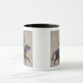Mongolischer Bogenschütze zu Pferd Tasse (Zentrum)