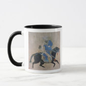 Mongolischer Bogenschütze zu Pferd Tasse (Links)