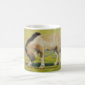 Mongolischer JungeStallion des Pferd#3- Kaffeetasse (Mittel)