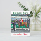 Mongolischer Prinz Postkarte (Stehend Vorderseite)