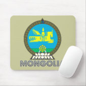 Mongolisches Emblem Mousepad (Mit Mouse)