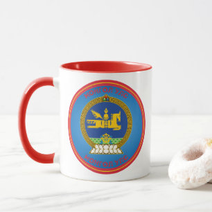 Mongolisches Erbe-Emblem Tasse