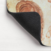 Mongolisches nomadisches Lager, 15. Jahrhundert Mousepad (Ecke)