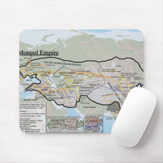 Mongolisches Reich Mousemat Mousepad (Mit Mouse)