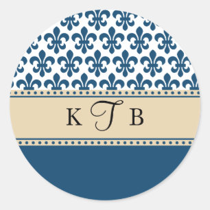 Mongram Aufkleber Hochzeit - Personalisieren Sie e