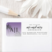 Mongram Beach Wedding Rücksendeadresse (Insitu)