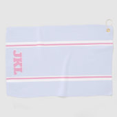 Mongram, Classic Uni Style, Golftücher Golfhandtuch (Horizontal)