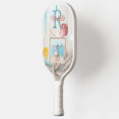 Mongram-Foto Pickleball Schläger (Links)