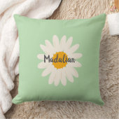 Mongram Gründekoration für Kinder mit Sonnenblumen Kissen (Decke)