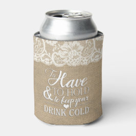Mongram Hochzeit zu haben und zu halten Dosenkühler