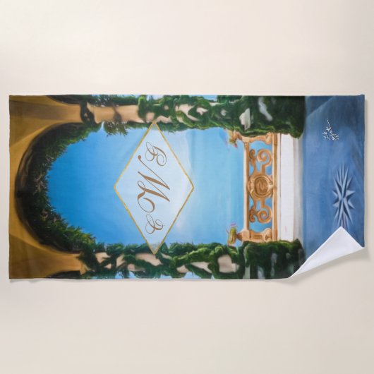 Mongram, Il Museo Comunale Strandtuch (Vorderseite)