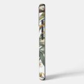 Mongram Island Design für tropische Blume Case-Mate iPhone Hülle (Rückseite / Links)