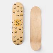 MONGRAM Orange Skateboard (Vorderseite)