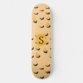 MONGRAM Orange Skateboard (Vorderseite)