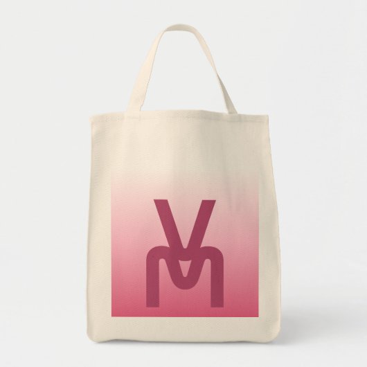 Mongram Pink Gradient Tasche (Vorne)