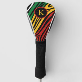 Mongram Red Green Yellow Black History Montag Golf Headcover
