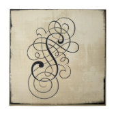 mongram "S" Fliese (Vorderseite)