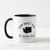 Mongram-Tasse der Sweet Farm Family in Washington Tasse (Links)