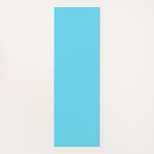 Mongram Tropical Blue Yellow Fish Illustration Yogamatte (Rückseite)