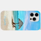 Mongram Tropical Sandy Beach Landschaft Case-Mate iPhone Hülle (Rückseite (Horizontal))