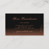 Mongram Visitenkarte (Rückseite)