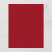 Mongram Wappen Cranberry Red Wedite (Rückseite)