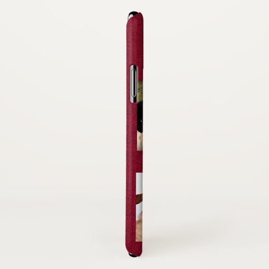 Mongramm für die bezaubernde Weihnachtsfamilie Case-Mate iPhone Hülle (Hinten/Rechts)