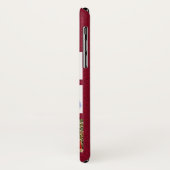 Mongramm für die bezaubernde Weihnachtsfamilie Case-Mate iPhone Hülle (Hinten/Links)