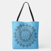 Mongrammed Mandala Tasche (Rückseite)
