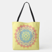 Mongrammed Mandala Tasche (Rückseite)