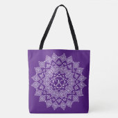 Mongrammed Mandala Tasche (Vorderseite)