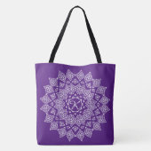 Mongrammed Mandala Tasche (Rückseite)