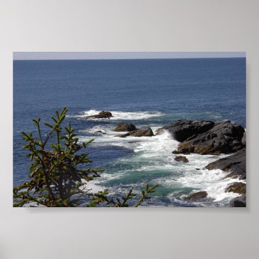 Monhegan Cliff Poster (Vorne)
