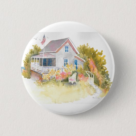 Monhegan Hütte J Kilburn Button (Vorderseite)