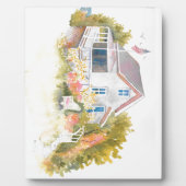 Monhegan Hütte J Kilburn Fotoplatte (Vorderseite)