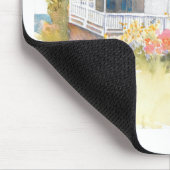 Monhegan Hütte J Kilburn Mousepad (Ecke)