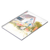 Monhegan Hütte J Kilburn Notizblock (Linke Seite)