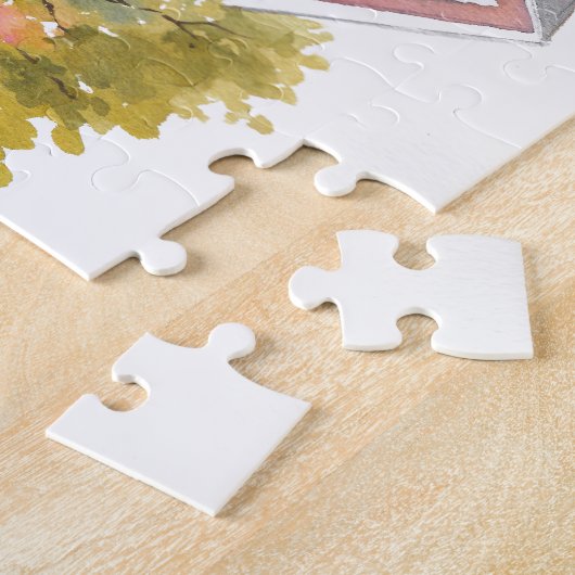 Monhegan Hütte J Kilburn Puzzle (Seite)