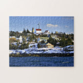 Monhegan Insel-Leuchtturm, Maine Puzzle (Horizontal)