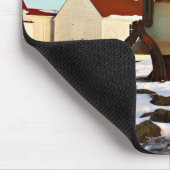 Monhegan Island Light, Maine Mousepad (Ecke)