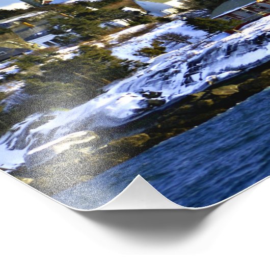 Monhegan Island Lighthouse, Maine Fotodruck (Ecke)