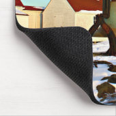 Monhegan Island Lighthouse, Maine Mousepad (Ecke)